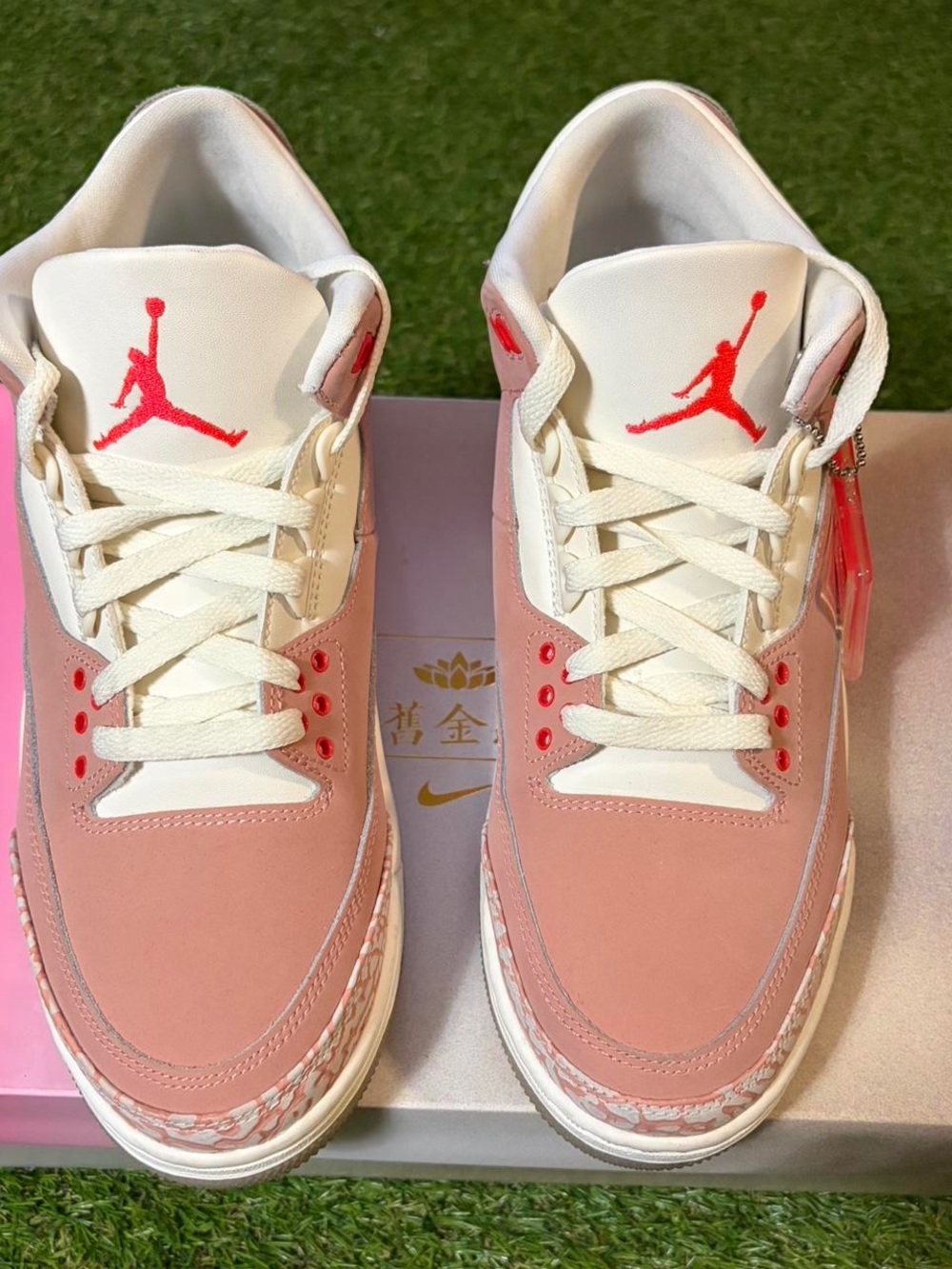NBW Women's Air Jordan 3 Retro 'Rust Pink' (SKU: CK9246-600) Size 7.5
